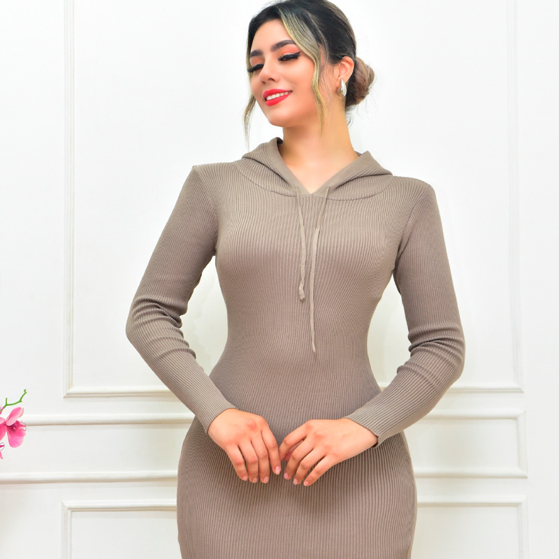 VESTIDO PUNTO CAPUCHA