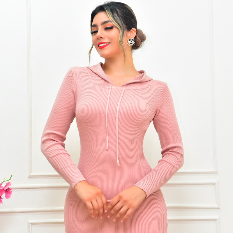 VESTIDO PUNTO CAPUCHA