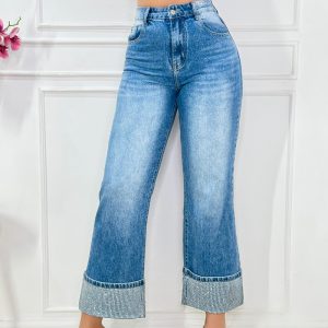 JEANS APLICACIONES PEDRERÍA