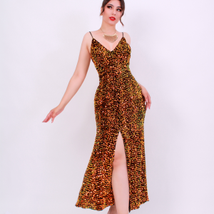 VESTIDO LENTEJUELAS CORTE SIRENA