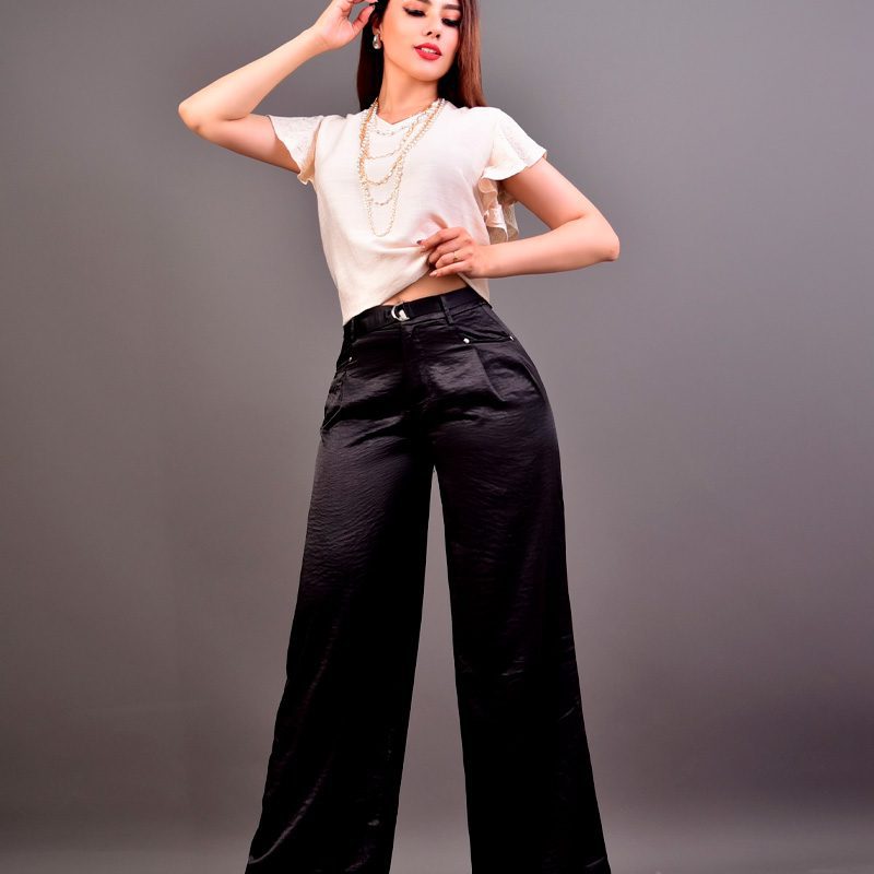 PANTALÓN AMPLIO EFECTO CRUSH