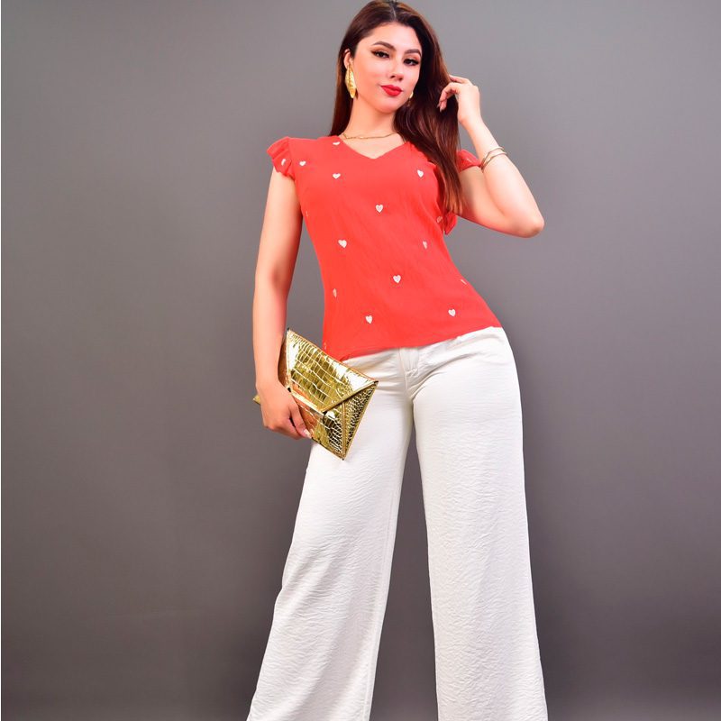 PANTALÓN AMPLIO EFECTO CRUSH