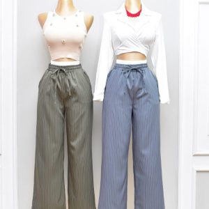 PANTALÓN DOBLE PRETINA LÍNEAS