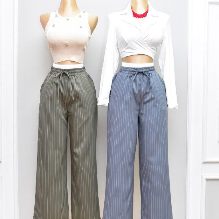 PANTALÓN DOBLE PRETINA LÍNEAS