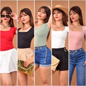 BLUSA BASICA ELASTICA