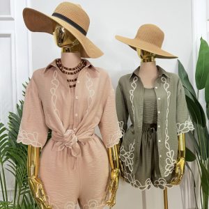 CONJUNTO BOHEMIO DE 3 PIEZAS
