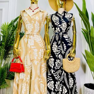 VESTIDO CAMISERO ESTAMPADO