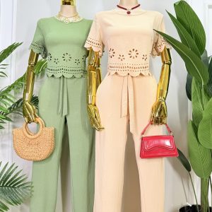 CONJUNTO BLUSA CALADA