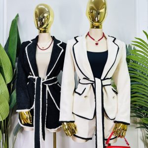 CONJUNTO TWEED ESTILO CHANELERO