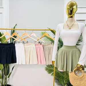 FALDA ELASTICA LISA