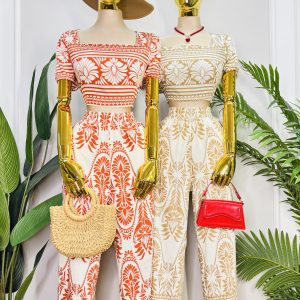 CONJUNTO BOHEMIO ESTAMPADO