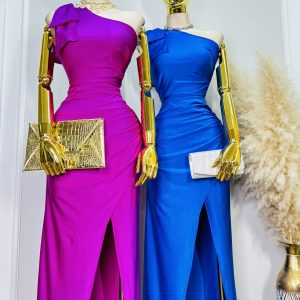 VESTIDO DRAPEADO ONE SHOULDER