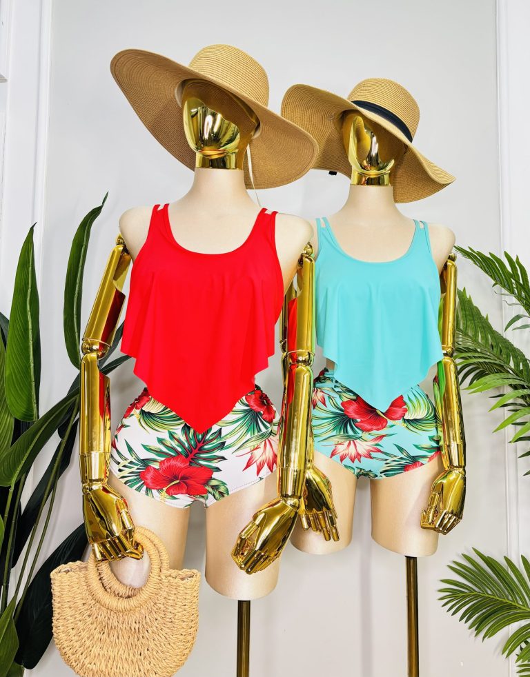 TRAJE DE BAÑO TROPICAL