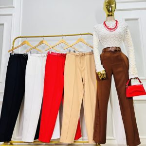 PANTALON TIPO ZARA CINTURON CORAZON