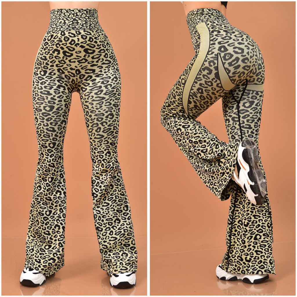 LEGGINGS FLARE ANIMAL PRINT