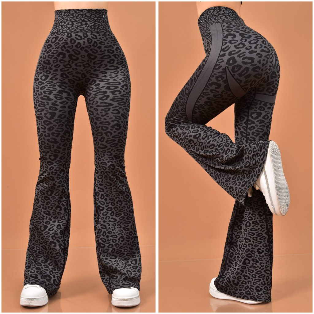 LEGGINGS FLARE ANIMAL PRINT