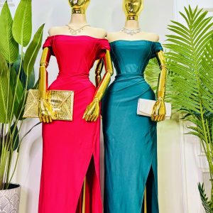 VESTIDO ELEGANTE OFF SHOULDER