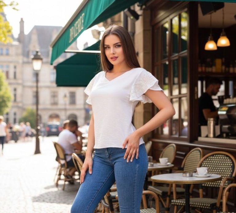 BLUSA MARIPOSA BORDADA