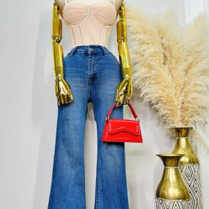 JEANS ACAMAPANADO TIRO ALTO