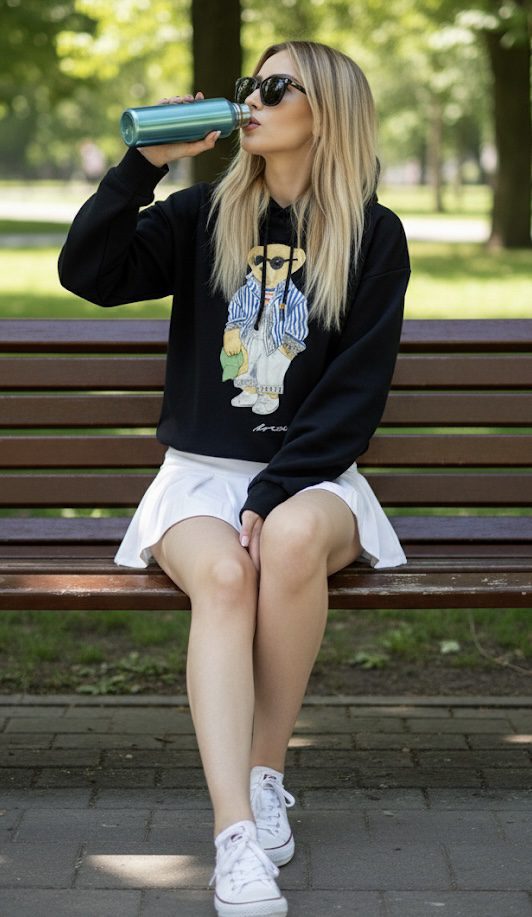 SUDADERA OSITO GLAM