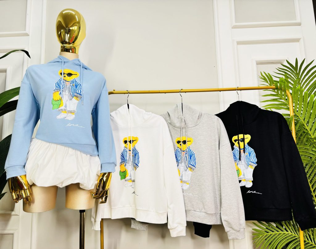 SUDADERA OSITO GLAM