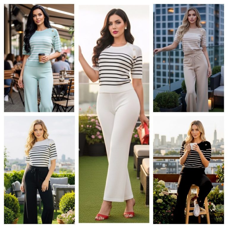CONJUNTO ELEGANTE DE VISCOSA