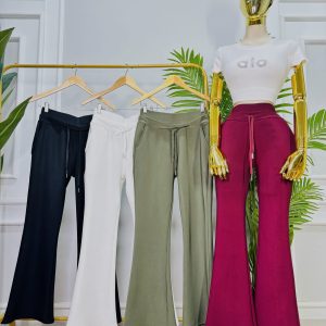 PANTS FLARE CON BOSILLOS