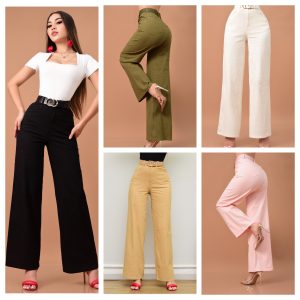PANTALÓN STRETCH CON CINTURON