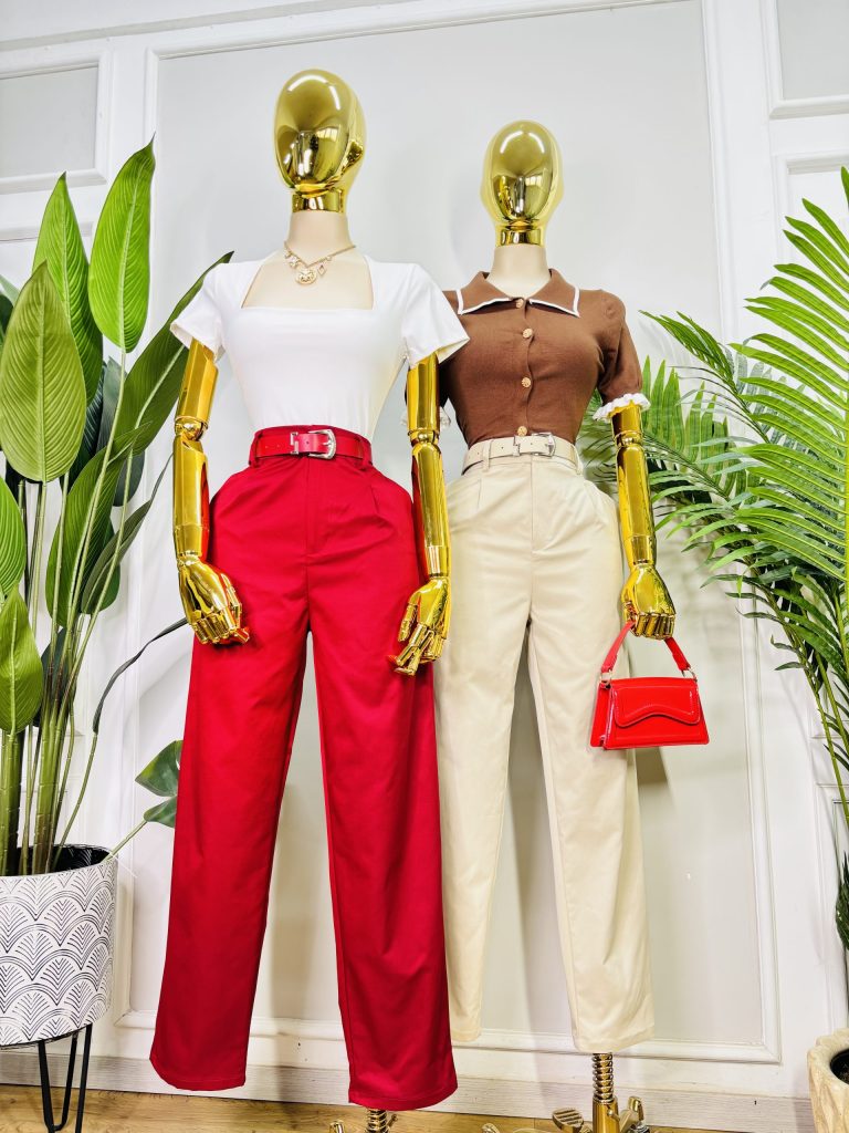 PANTALON CASUAL CON CINTURON