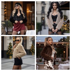 CHAMARRA DE PELUCHE TIPO TEDDY