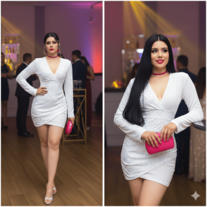 MINI VESTIDO CRUZADO VELVET