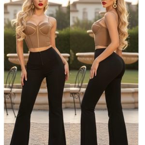 LEGGINGS FLARE EFECTO MOLDEADOR