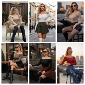 PANTIBLUSA DE PUNTO ACANALADO