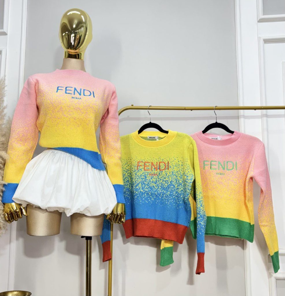 SUETER TEJIDO FENDI ROMA