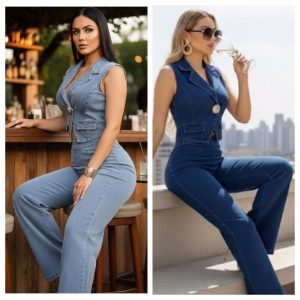 CONJUNTO DENIM CHIC TRENDY