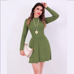 CONJUNTO VESTIDO CHALECO