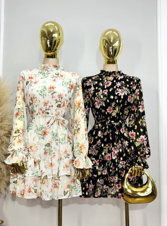 VESTIDO FLORAL ROMANTICO