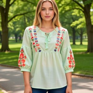 BLUSA TIPO LINO
