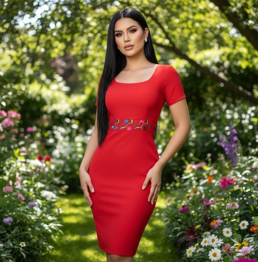 VESTIDO CORTE AJUSTADO