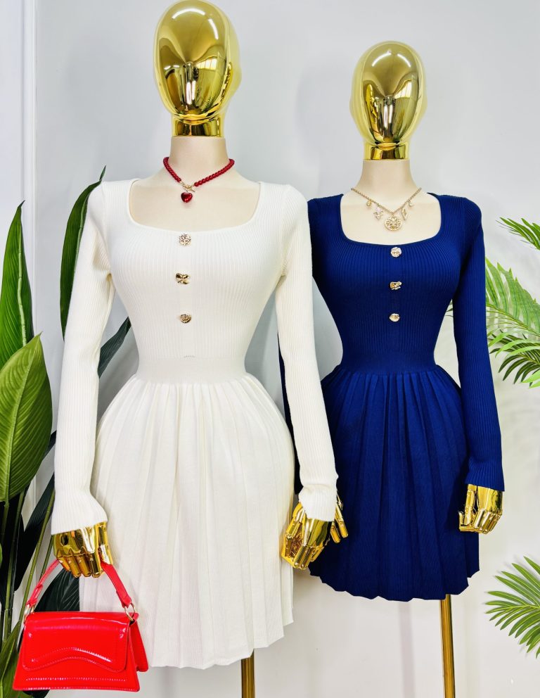 VESTIDO CANALÉ MANGA LARGA