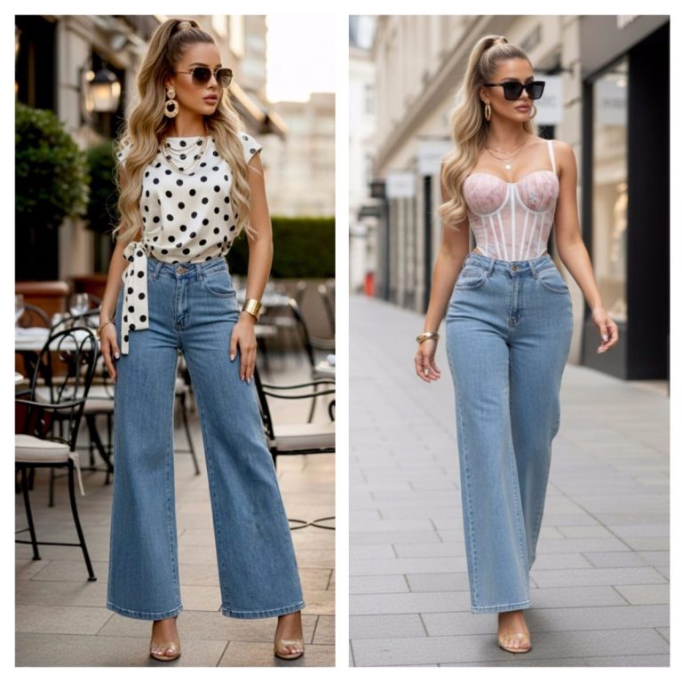 JEANS WIDE LEG CLÁSICO