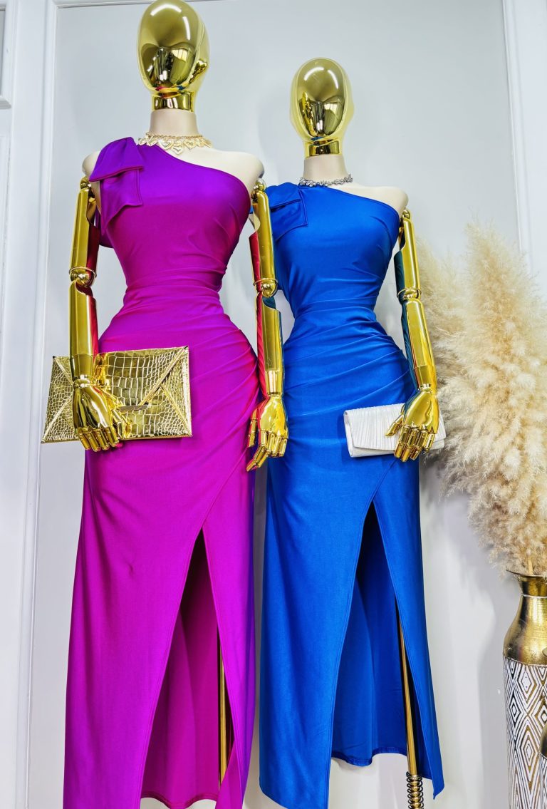 VESTIDO DRAPEADO ONE SHOULDER