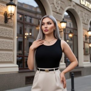 ENTERIZO ELEGANTE CON CINTURON