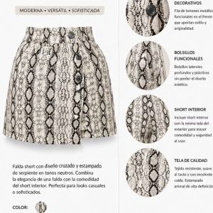 FALDA SHORT TIPO SKORT