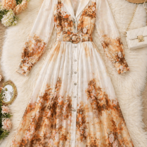 VESTIDO DE GASA GARDEN