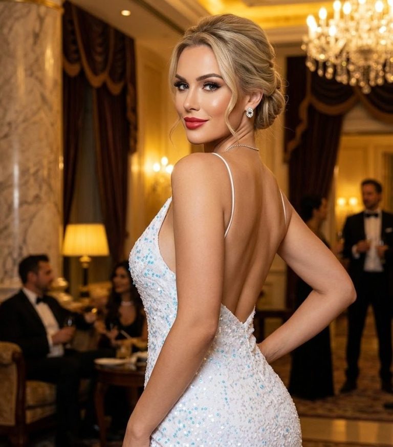 VESTIDO LENTEJUELAS CORTE SIRENA