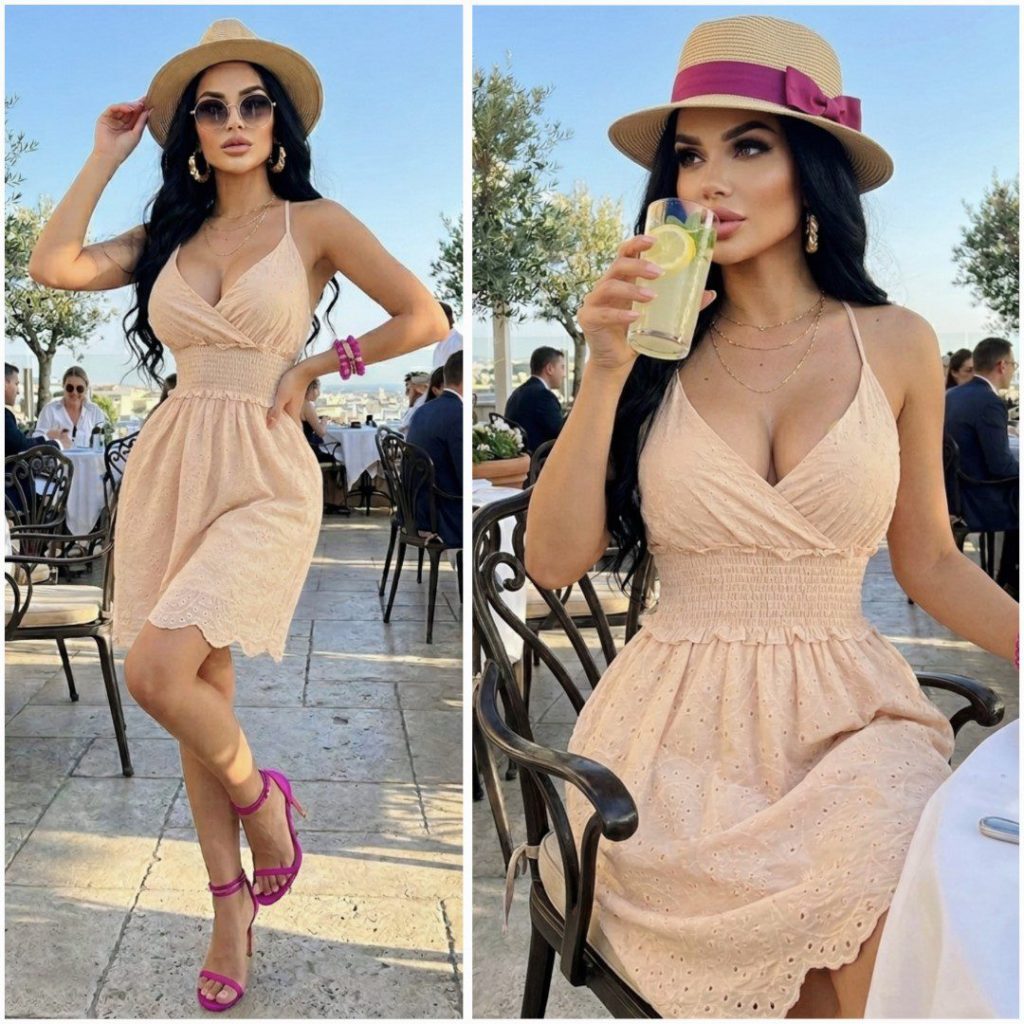 VESTIDO CORTO OJALILLO
