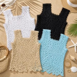 BLUSA CALADA CON ENCAJE