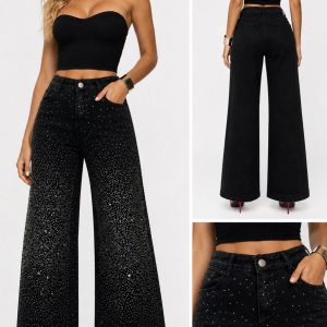 JEANS CHIC CON PEDRERÍA