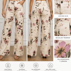 PANTALÓN ESTAMPADO FLORAL